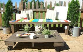 If you are not getting any way to get this highly functional furniture essential due to not having enough money in hands, then start collecting pallets and build you own tables at home. Maximize Your Outdoor Space With A Pallet Coffee Table On Wheels