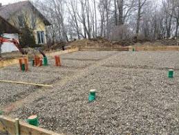 Wir Bauen Mit Keitel Haus In Markt Buchbach Der 8 Tag Die Bodenplatte Wird Gegossen Bodenplatten Schalung Wasserleitung