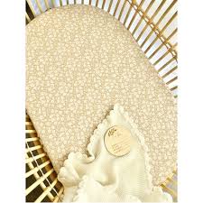 Mini & Me Fitted Bassinet Sheet Bethany