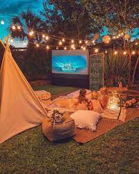 21 Diy Outdoor Movie Screen Ideas For A Magical Backyard Diy Backyard Movie Night Outdoor Movie Nights Outdoor Movie Screen