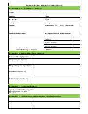 Kajian deskriptif ini bertujuan untuk mengkaji amalan keselamatan bengkel di. Borang Borang Penghasilan Produk Pdf Borang Kajian Keperluan Pelanggan Bahagian A Maklumat Pelanggan Nama Jantina Umur No Telefon Email Pekerjaan Course Hero