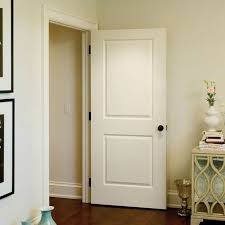 Paneled Manufactured Wood Primed Molded Interior Standard Door With 1 75 Door Thickness Interior Door Styles Farmhouse Interior Doors Black Interior Doors