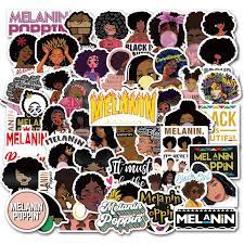 Habis kerja dia di scbd, dia juga bawa laptop. 50 Pcs Fashion Inspirasi Melanin Poppin Gadis Hitam Stiker Untuk Diy Bagasi Laptop Skateboard Sepeda Motor Stiker F4 Stiker Aliexpress