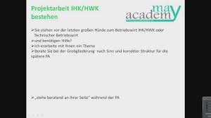 4:19 mariusebert 5 083 просмотра. Projektarbeit Ihk Hwk Schreiben Youtube