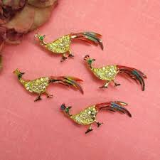 pheasant brooch