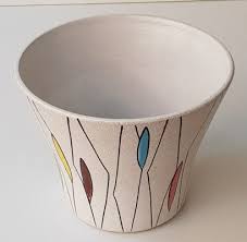Macetas decorativas plant pots decorative maceta colgante pot groot. Flower Pots From Scheurich 1950s Set Of 2 For Sale At Pamono