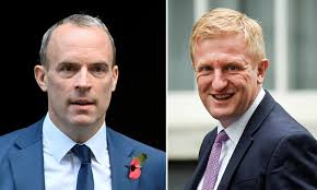 Oliver Dowden named UK deputy PM after Dominic Raab's resignation