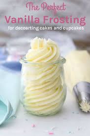 The Best Vanilla Buttercream Frosting Recipe Perfect Frosting Recipe Vanilla Frosting Recipes Frosting Recipes Buttercream Frosting Recipe