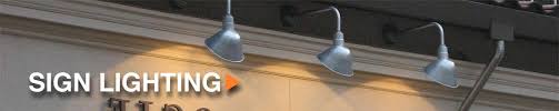 Led Sign Light Fixtures Outdoor Sign Lights