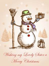 Christmas Cards 2021 Merry Christmas Greetings 2021 Birthday Greeting Cards By Davia Free Ecards Christmas Drawing Traditional Christmas Cards Merry Christmas Sister