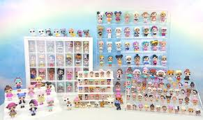 Here S A Sneak Peek At Our Upcoming Lolsurprise Display Stand Video This Is Our Complete Collection Of 185 Doll Lol Dolls Doll Display Toy Collection Display