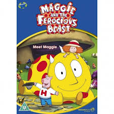 The ferocious beast is anything but ferocious, though he is large, with red spots. Maggie The Ferocious Beast Meet Maggie Dvd 365games Co Uk