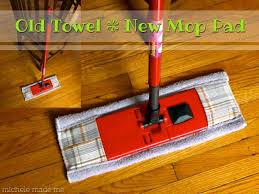 Series 9 Old Towel New Mop Pad Michele Made Me Mop Pads Old Towels Reusable Mop Pads