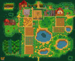 Which farm type to replace with this custom map. My Forest Farm Spring 17 Year 2 Out Of All My Farm Layouts I Think This One Is My Favorite So Far Still Lots To Build And Do On This Save Though Stardewvalley
