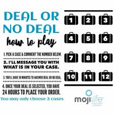 Deal Or No Deal Airmoji Mojilife Online Party Games Host Game Online Party Games Facebook Party Games Direct Sales Party Games
