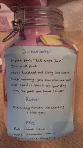 Just like a time capsule; 365 Love Quotes In A Jar For Him Hover Me