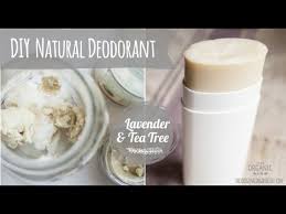 diy natural deodorant l essential oils