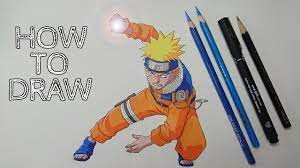 How To Draw | Naruto Uzumaki | Tutorial | Fighting Pose - Youtube