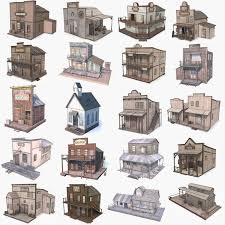 Here you can adjust the size of the area you want to print and move the red box to that area on the terrain map. 3d Western Buildings Old Western Towns Old West Town Wild West