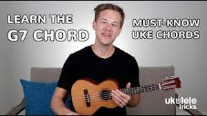G, b, d, f, a# How To Play A G7 Chord On Ukulele Youtube