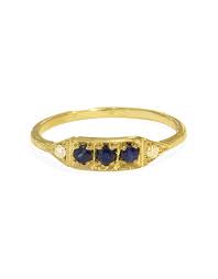Mason Grace Jewelry Ms. Goodbar Blue Sapphire Ring - alchemy