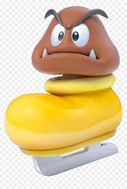 Some of super mario 3d world's hidden worlds require quite a bit of time and effort to unlock, but world star is actually relatively easy to access. Goomba Shoe Artwork Goombas Mario 3d World Hd Png Download Vhv