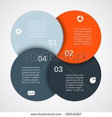 Vector Circle Infographic Template For Diagram Graph Presentation And Chart Business Concept With Four Options Parts S Infografik Grafik Broschure Design