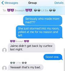 17 Ridiculous Texts All Siblings Have Sent To Each Other Funny Text Messages Funny Texts Scary Text Messages