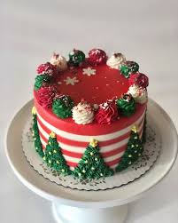 40 Wonderful Christmas Cake Decorating Ideas To Try Asap In 2020 Christmas Cake Designs Christmas Cake Decorations Christmas Cake