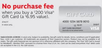 The information provided and collected on this website will be subject to the service provider's privacy policy and terms and conditions, available through the website. Expired Staples Buy 200 Visa Gift Cards With No Activation Fee Feb 23 29 Gc Galore