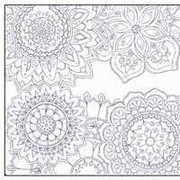 Desene de colorat cu flori complicate. 100 Pagini De Colorat Gratuite Pentru Adulti Si Copii