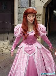 Looking for the little mermaid ariel pink dress for cosplay? Ariel S Pink And White Dress At Dlp On April 17 2004 After It Retired Around 2005 She Got The Aqua Dress She Was Wearing At Disneyland Walt Disney World Tokyo Disneyland And