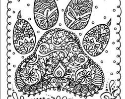 Alphabet All Etsy Dog Coloring Page Animal Coloring Pages Mandala Coloring Pages