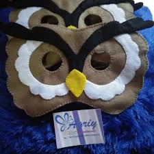 Demikianlah bermacam gambar boneka lucu dari kain flanel yang bisa kamu pilih cocok dengan kesukaan anda. Jual Topeng Binatang Dari Flanel Burung Hantu Di Lapak Tiara Farah Collecting Bukalapak
