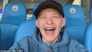 Teenage boy, 15, who's only got a few months to live says you've got to  make the most out of life