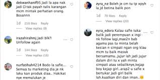 Mendapat sindirin kerana tidak hadir, pu amin tampil menjawab kenyataan tersebut. Safiey Ilias Receives Backlash For Posting Photo Of Himself As A Female