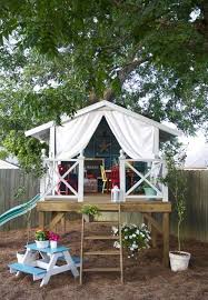 Ein Baumhaus Fur Kinder Im Garten Bauen Nutzliche Tipps Und Ideen Baumhaus Bauen Spielhaus Garten Hintergarten