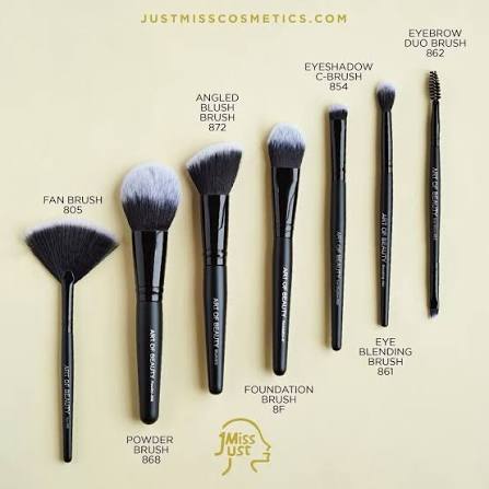 Jual Just Miss Brush Kuas Make Up Makeup [ 872 / 868 / 865 / 864 / 863 / 8F  / 805 / 862 / 861 / 854 / SET ] Angle Blush Powder | Shopee Indonesia