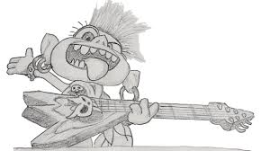 28 trolls printable coloring pages for kids. Draw Queen Barb From Trolls World Tour Youtube
