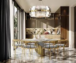Dining rooms are more than just a place to enjoy dinner with your family. 10 Exclusive Furniture Designs For Your Luxury Dining Room