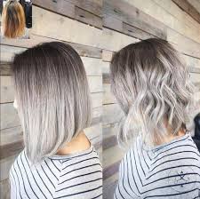 Ashy Blonde And Brown Not Only Is This Lady Simply Gorgeous With Beautiful Make Up And A Striking Outfit To Ma Hair Styles Gorgeous Gray Hair Winter Hair Color