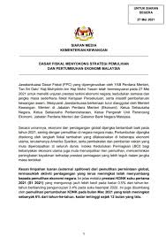 Menggubal dan melaksanakan dasar fiskal bagi memastikan pertumbuhan ekonomi yang mampan serta menguruskan pengagihan sumber kewangan dengan cekap dan berkesan. Ministry Of Finance On Twitter Siaran Media Berkenaan Dasar Fiskal Menyokong Strategi Pemulihan Dan Pertumbuhan Ekonomi Malaysia Https T Co N4ovkcahiv Twitter