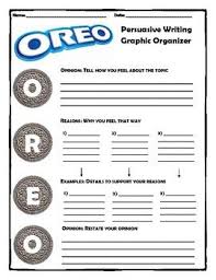 Persuasive Writing Oreo Method Upper Elementary Persuasive Writing Writing Instruction 3rd Grade Writing