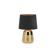 مصباح طاولة 20 20 30سم سيراميك ذهبي Indoor Lighting Lighting Home Finishing Home Improvement Saco Store