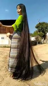 Pin By Thomas Thomas On أطول شعر امرأة في العالم Video Long Hair Video Extremely Long Hair Super Long Hair