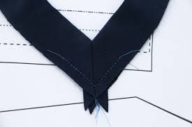 How to sew double binding. How To Sew A V Neckline Megan Nielsen Patterns Blog