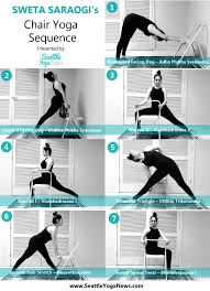 Sweta Saraogi S Chair Yoga Sequence Chair Yoga Sequence Chair Pose Yoga Chair Yoga