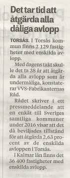 Gota medias varumärken täcker mediamarknaden i drygt 40 kommuner i västra och sydöstra sverige: Tidningsartiklar 2017 Torsas Kustmiljogrupp
