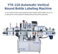 Automatic YTK-220 Vertical Round Bottle Labeling Machine For ...