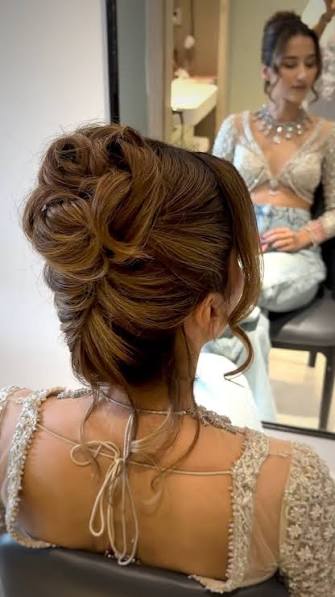 Textured Top Knot Hairstyles